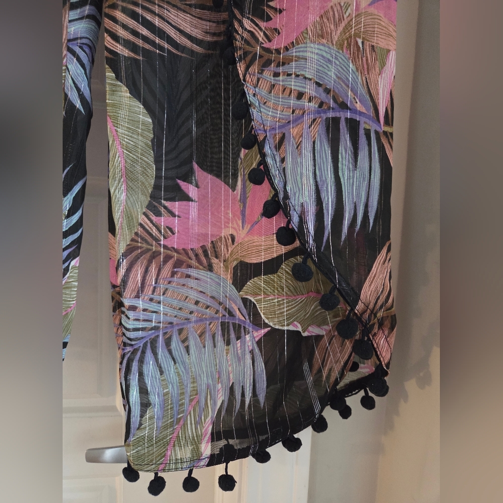 Fun Tropical Women's Coverup Pants - Picture 5 of 14